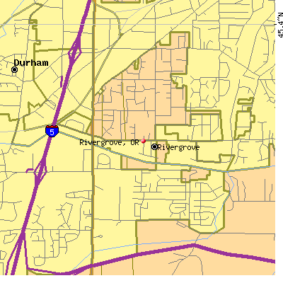Rivergrove map