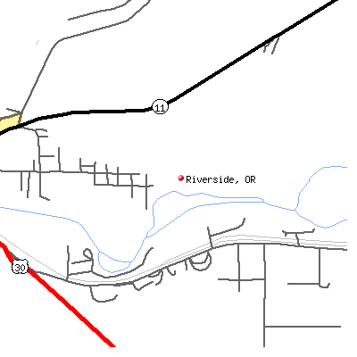 Riverside map