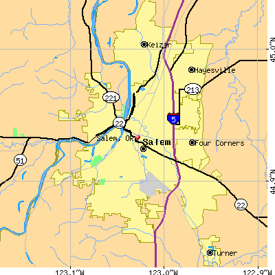 Salem map