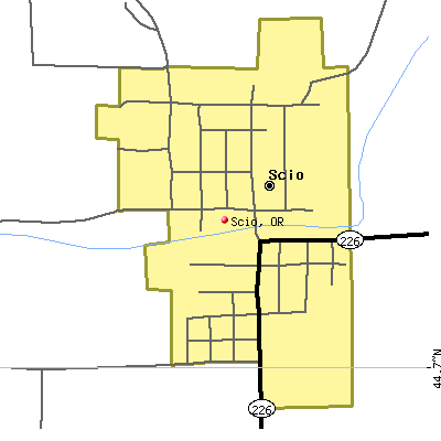Scio map