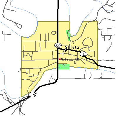 Siletz map