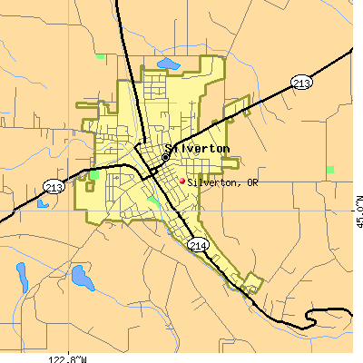 Silverton map