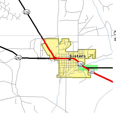 Sisters map