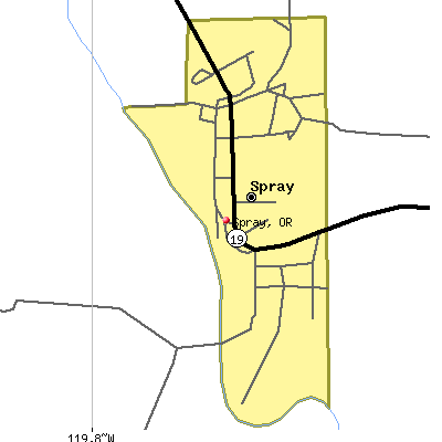 Spray map