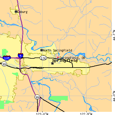Springfield map