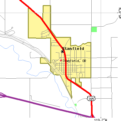 Stanfield map