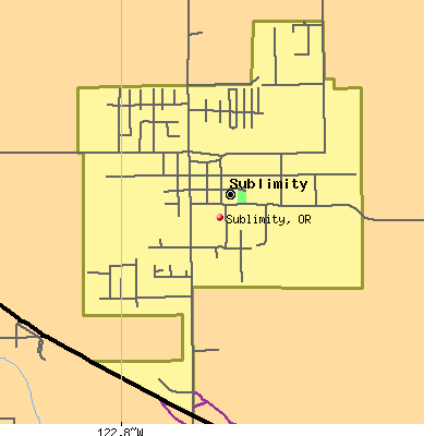Sublimity map
