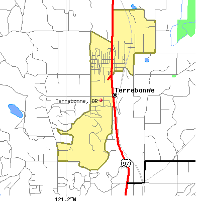 Terrebonne map