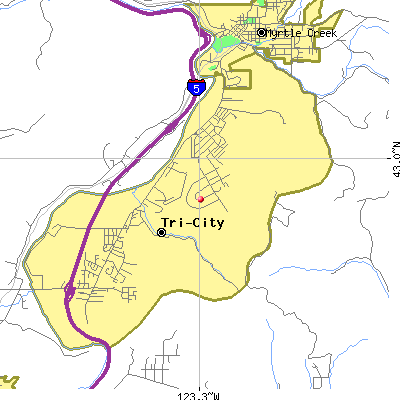 Tri-City map