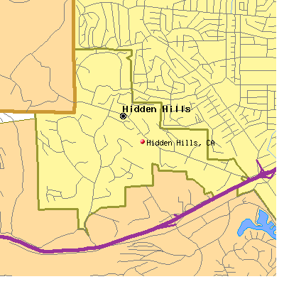 Hidden Hills map
