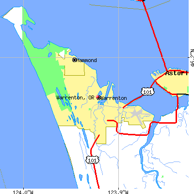 Warrenton map