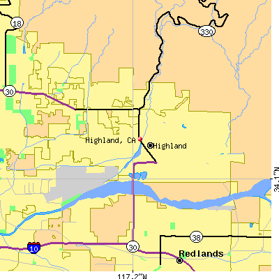 Highland map