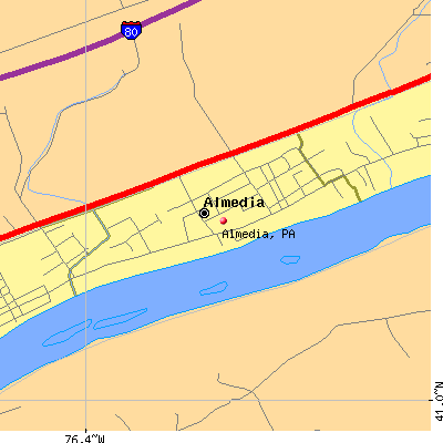Almedia map