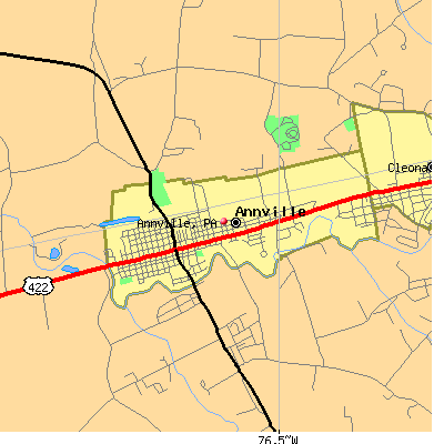 Annville map
