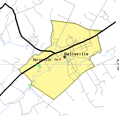 Belleville map