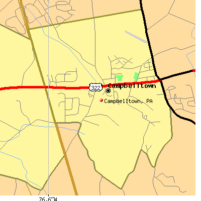 Campbelltown map