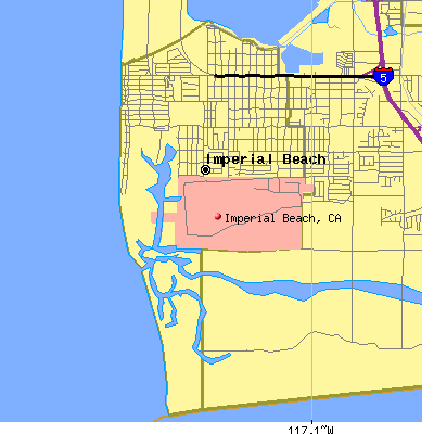 Imperial Beach map