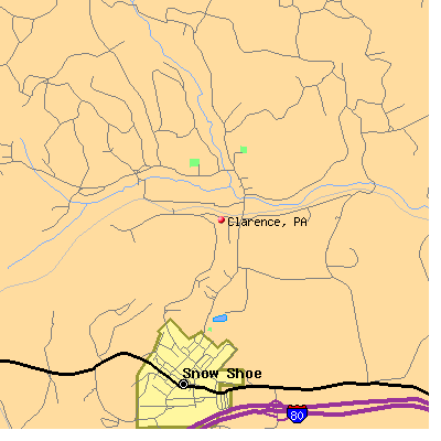 Clarence map