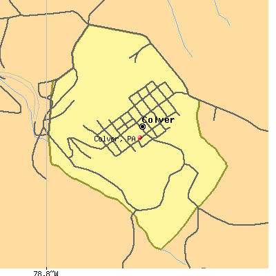 Colver map