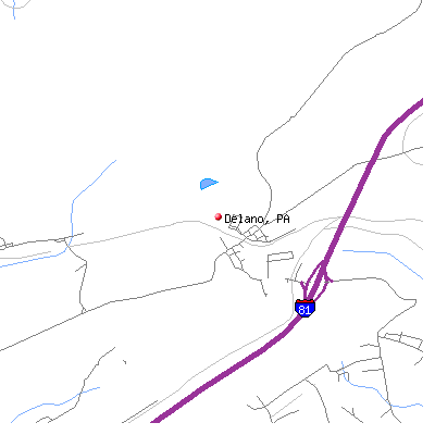 Delano map
