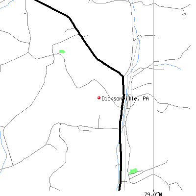 Dicksonville map