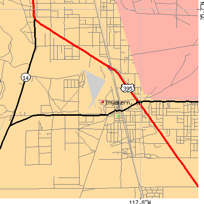 Inyokern map