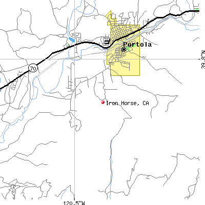 Iron Horse map