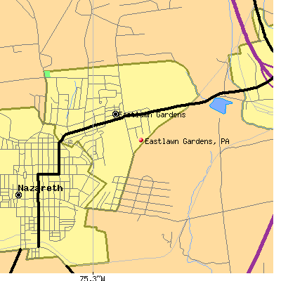 Eastlawn Gardens map