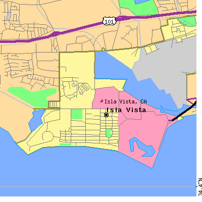 Isla Vista map