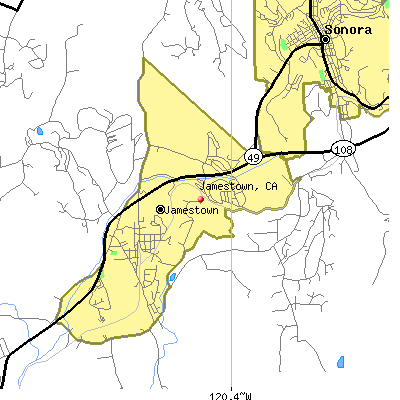 Jamestown map
