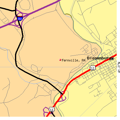 Fernville map