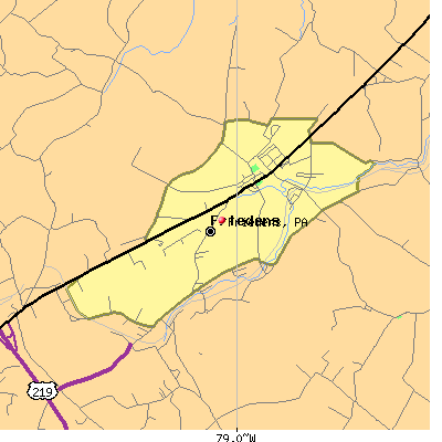 Friedens map