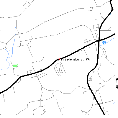 Friedensburg map