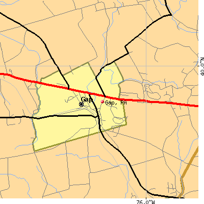 Gap map