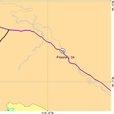 Keene map
