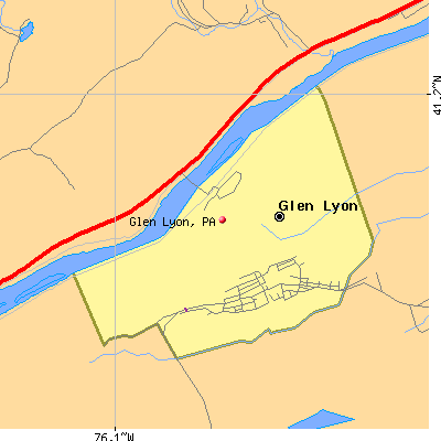 Glen Lyon map