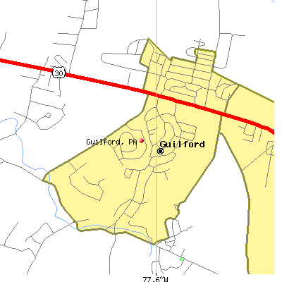 Guilford map