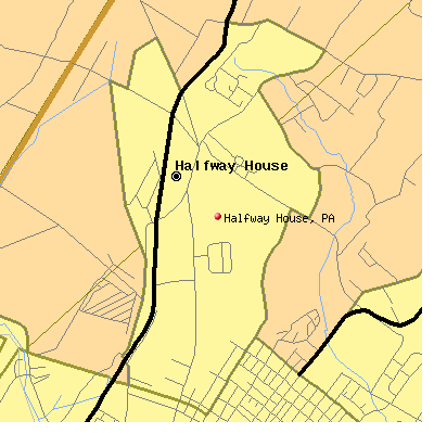 Halfway House map