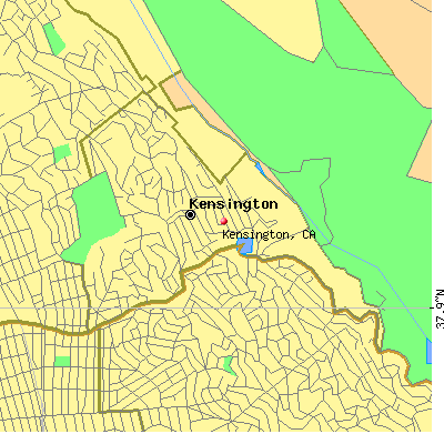 Kensington map