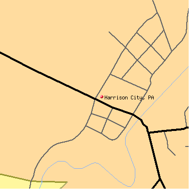Harrison City map