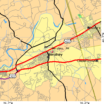 Hershey map