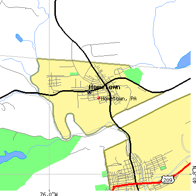 Hometown map