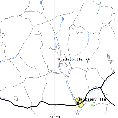 Jacksonville map