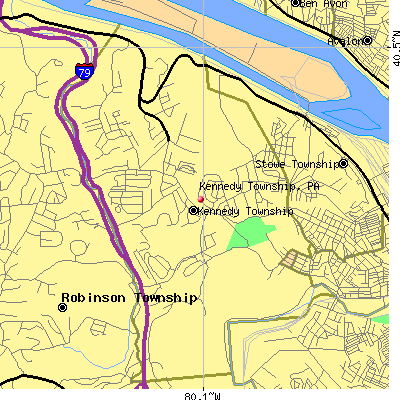 Kennedy Township map