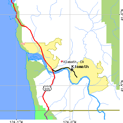 Klamath map