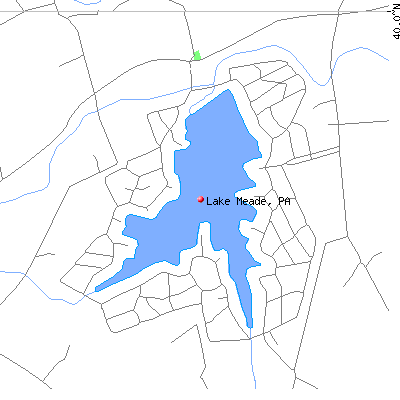 Lake Meade map