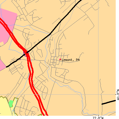 Lemont map