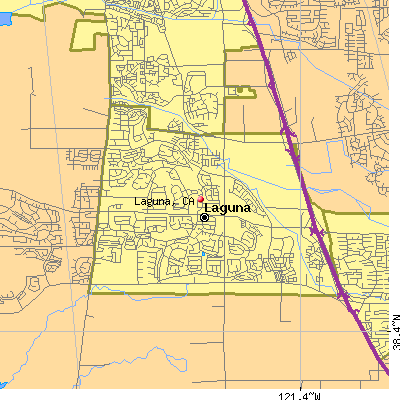 Laguna map
