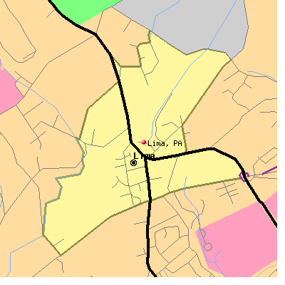 Lima map