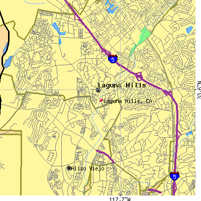 Laguna Hills map